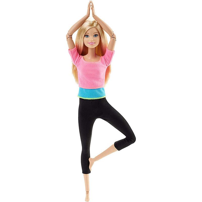 Barbie Made to Move Doll, Pink