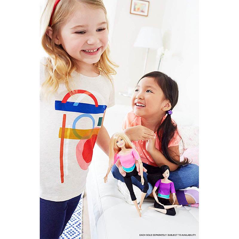 Barbie Made to Move Doll, Pink