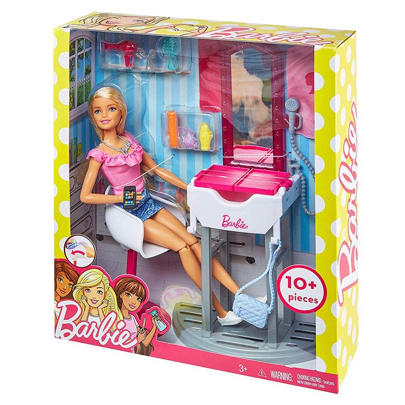 Barbie Salon Doll & Accessories - Blonde