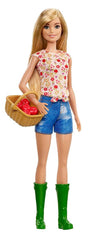 Barbie Sweet Orchard Farm Doll, Blonde with Basket & Apples