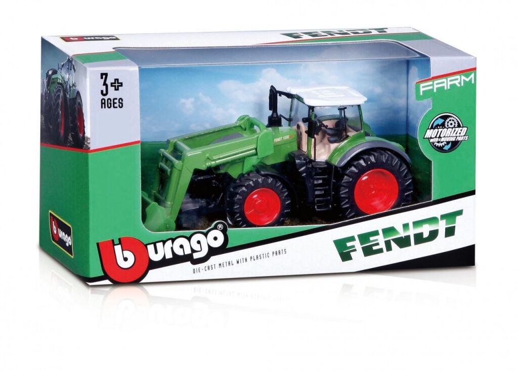 Bburago Die-Cast Farm Tractor Fendt 1050 Vario with Front Loader for Ages 5+