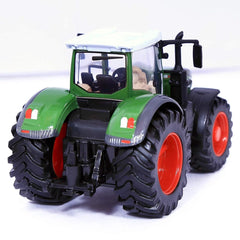 Bburago Metal Diecast Farm Tractor Long Friction Fendt1050 Vario (Green) for Ages 5+