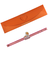 Canvas Design Little Princess Pink Rakhi/Band For Kids Ages 3-12 Years
