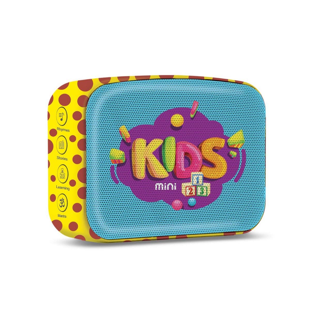 Carvaan Saregama Mini Kids - Pre-Loaded with Stories, Rhymes, Learnings, Mantras with Bluetooth/USB/Aux in-Out, Design & Color May Vary
