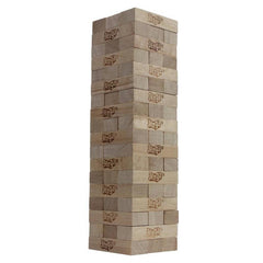 Classic Jenga, Hardwood Blocks, Stacking Tower Game for Kids Ages 6 and Up, 1 or More Players