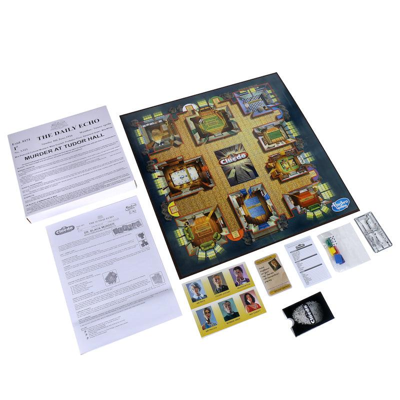Cluedo The Classic Detective Board Game For Ages 7 and Up For 3-6 Players