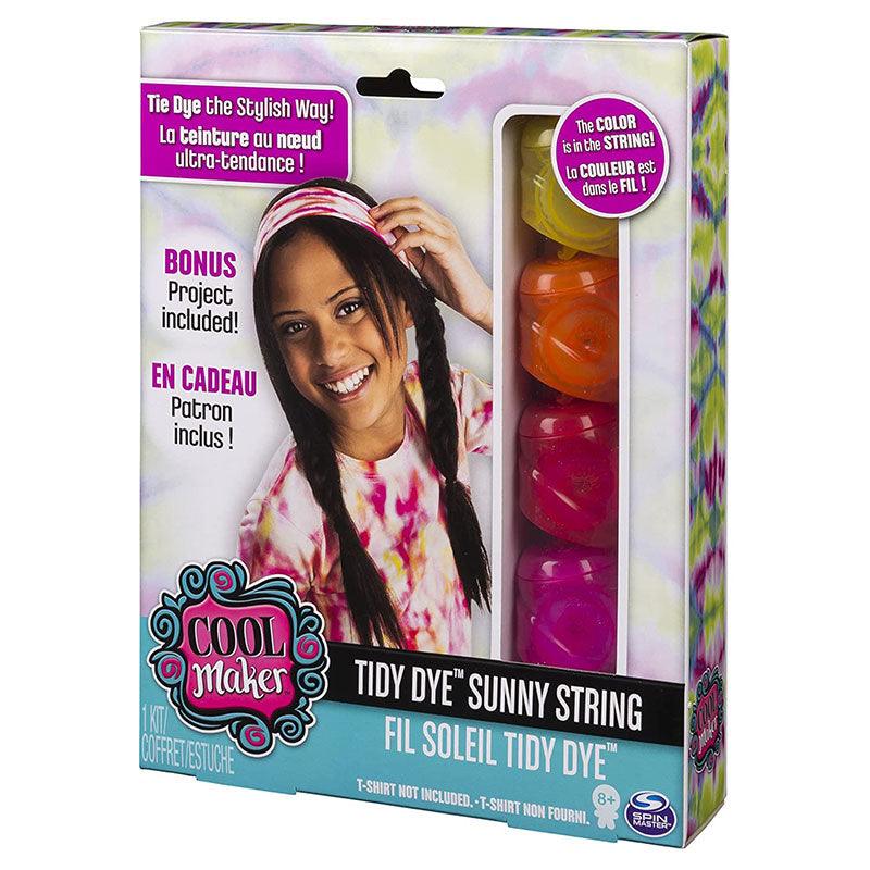 Cool Maker Tidy Dye Sunny String Kit for Fabric Dying