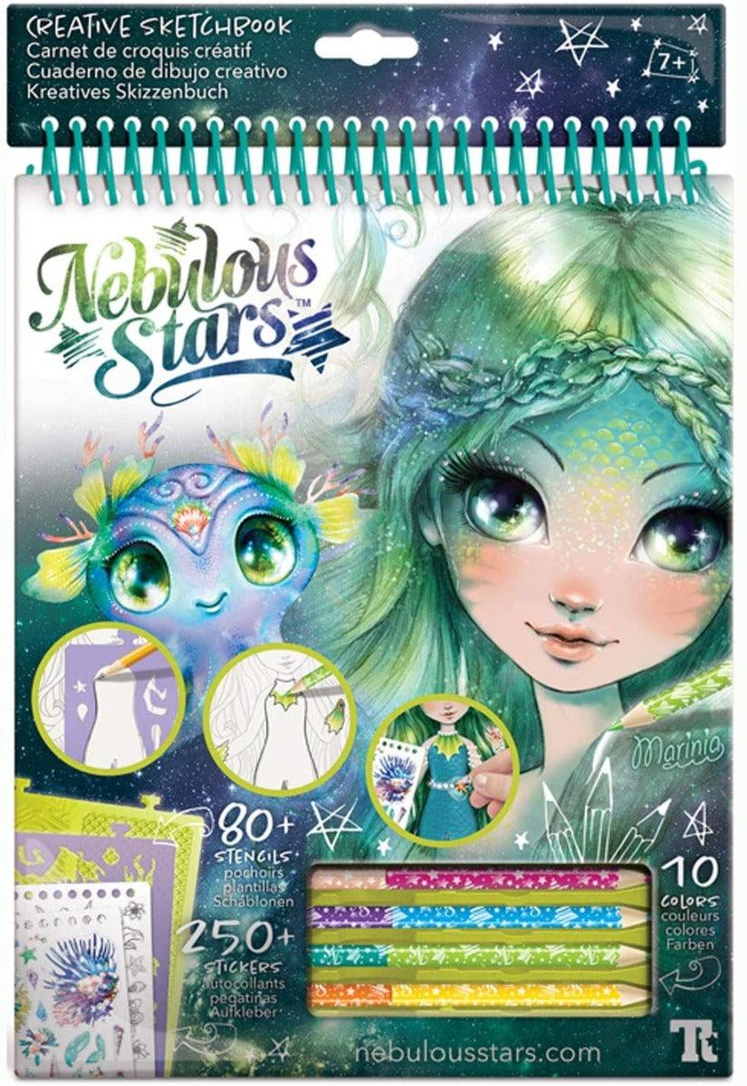 Nebulous Stars Creative Sketchbook - Marinia Coloring Book