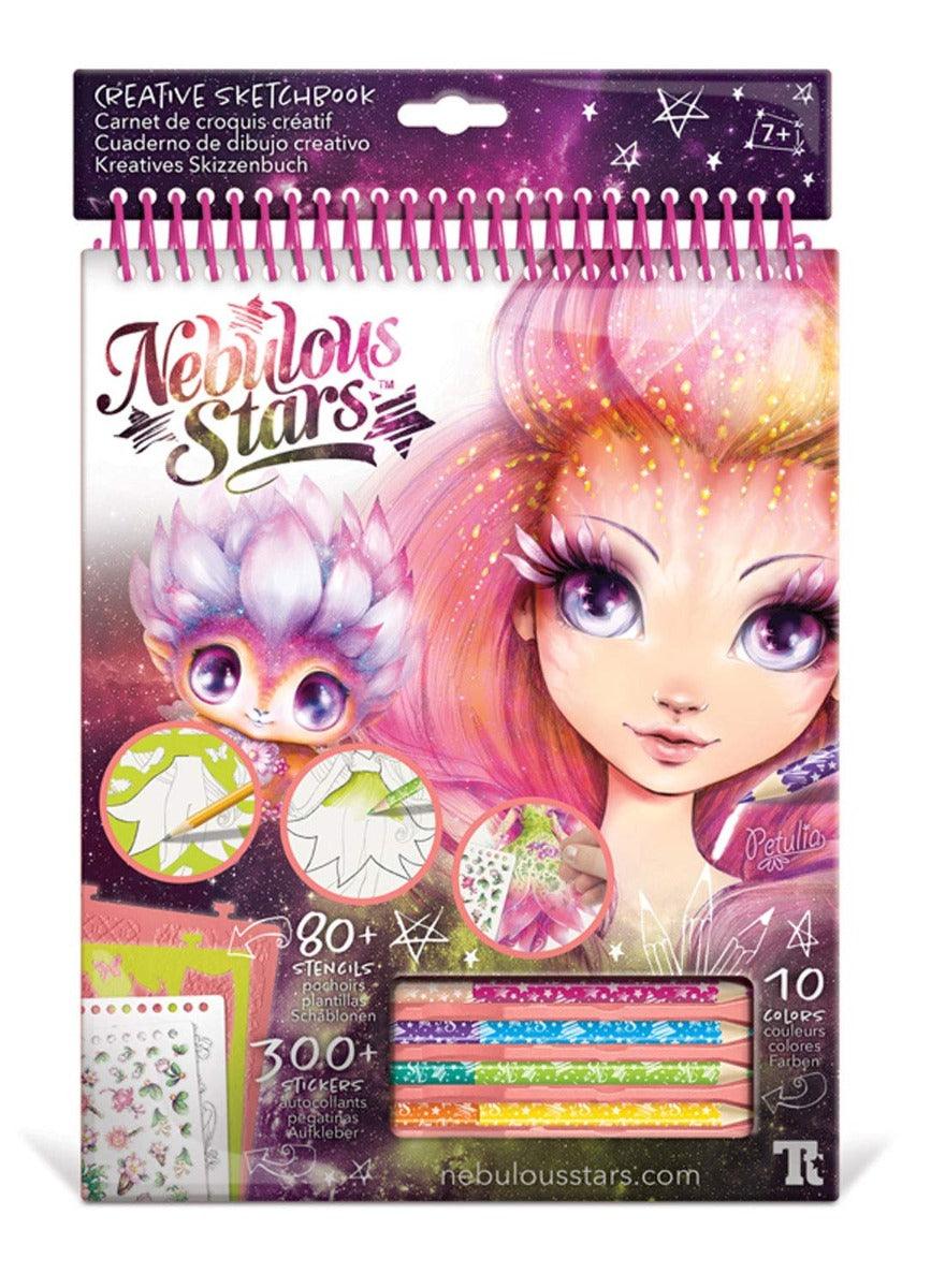 Nebulous Stars Creative Sketchbook - Petulia Coloring Book