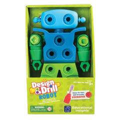 Learning Resources Design And Drill Robot Multicolor
