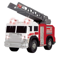 Dickie Fire Rescue Unit Truck with Light and Sound, Red