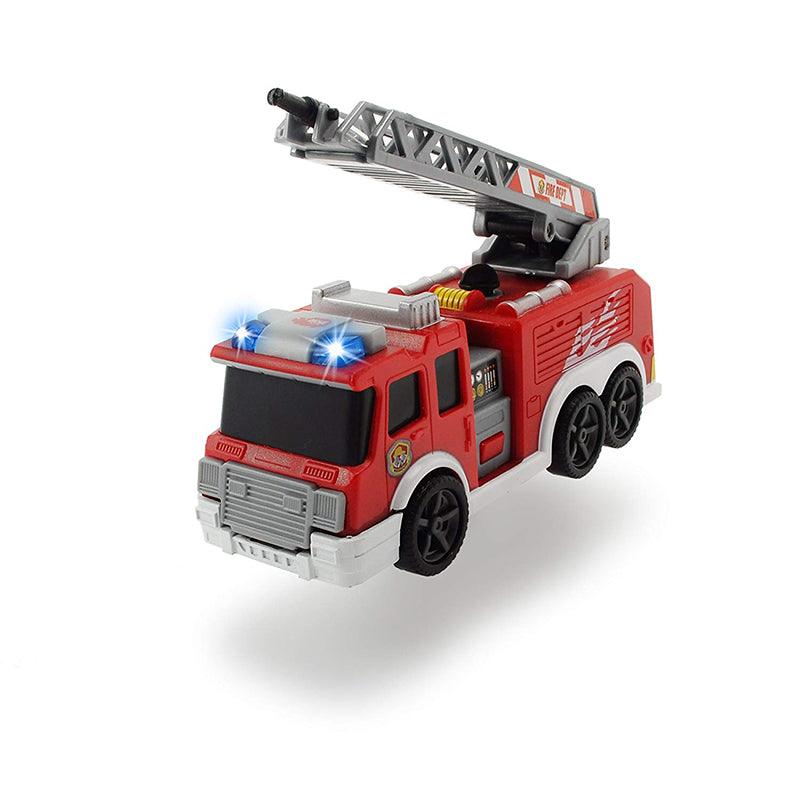 Dickie Toys Mini Action Fire Truck Vehicle Toy, Red
