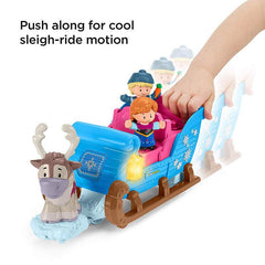 Fisher Price Disney Frozen Little People Kristoff's Sleigh Playset