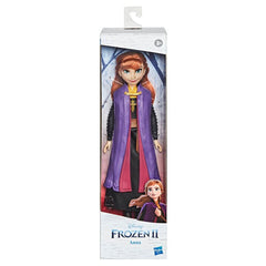 Disney Frozen 2 Anna Fashion Doll with Long Red Hair, Skirt, and Shoes