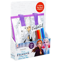 Disney Frozen 2 Colour Your Own Totebag