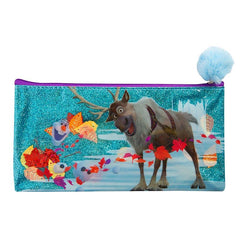 Disney Frozen 2 Confetti Pencil Case With Pom Pom