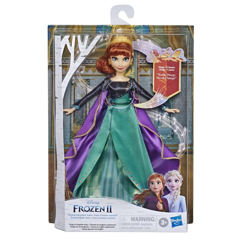 Disney Frozen 2 Inspired Musical Adventure Anna Singing Doll, Sings Some Things Never Change, Anna Toy for Kids