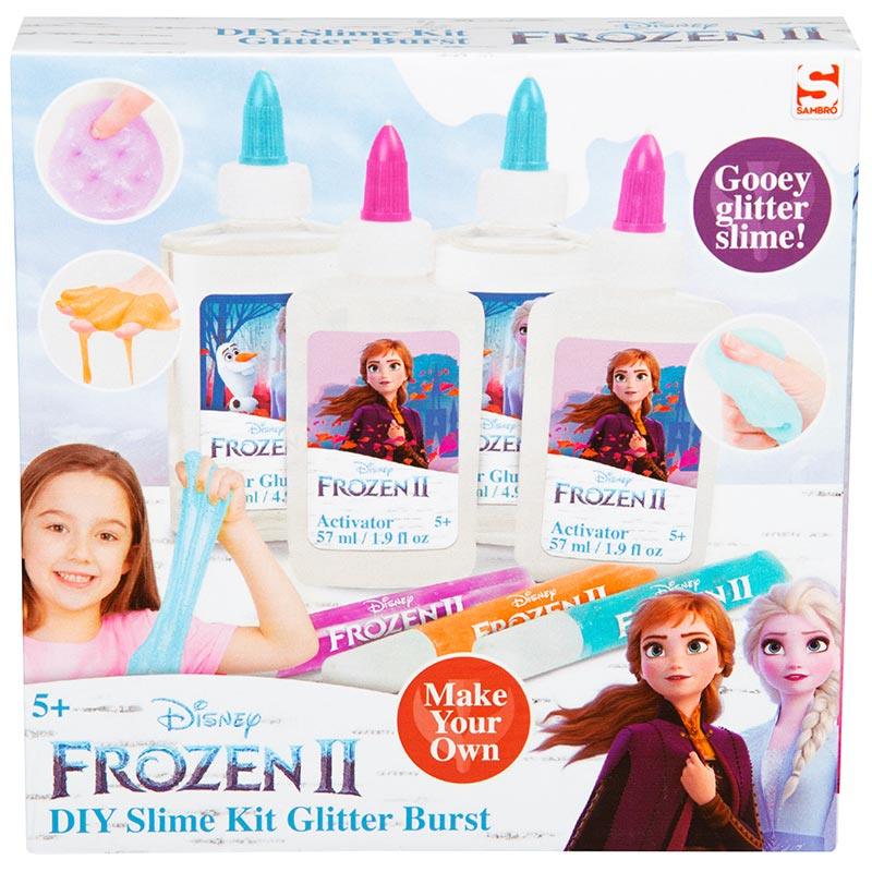 Disney Frozen 2 Slime Diy Slime Kit Glitter Burst