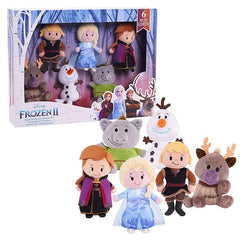 Disney Frozen 2 Stylized Plush Collector Set