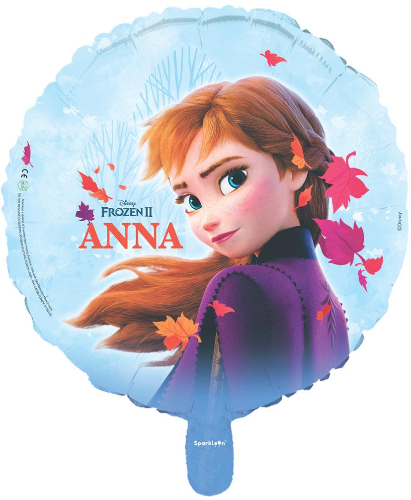 Disney Frozen Anna Round Foil Balloon, Pack of 1