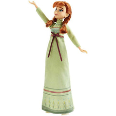Disney Frozen Arendelle Fashions Anna, 2 Outfits, Green Nightgown and White Dress Inspired by Disney's Frozen 2 Movie, Toy for Kids 3 Years Old and Up