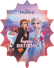 Disney Frozen Elsa Anna Mini Cutout Foil Balloon, Pack of 1