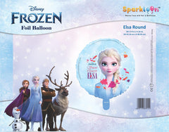 Disney Frozen Elsa the Snow Queen Round Foil Balloon, Pack of 1