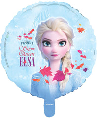 Disney Frozen Elsa the Snow Queen Round Foil Balloon, Pack of 1