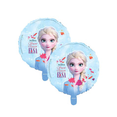 Disney Frozen Elsa the Snow Queen Round Foil Balloon, Pack of 2