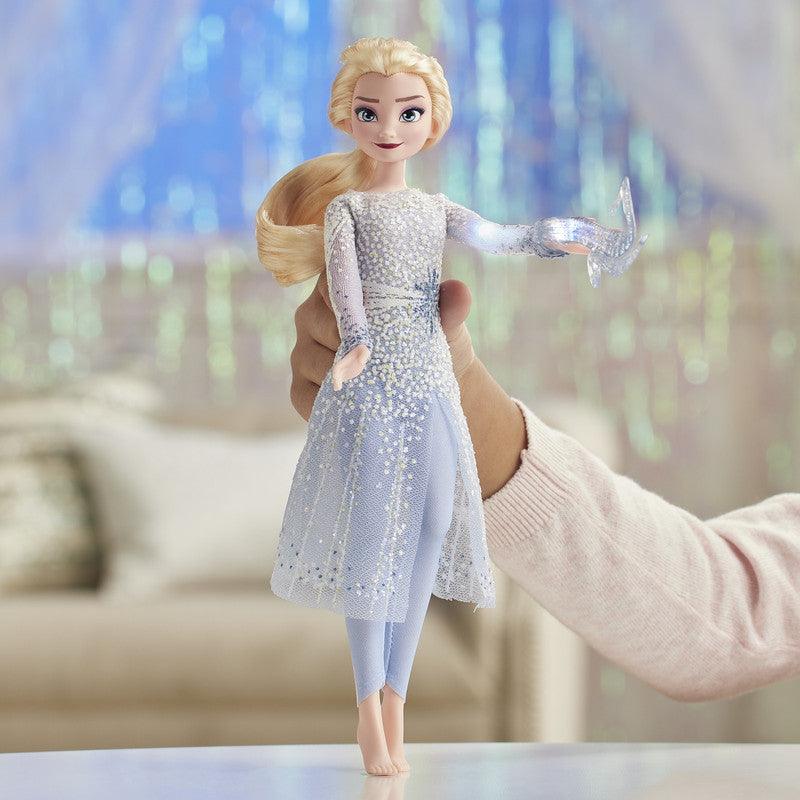 Disney Frozen Magical Discovery Elsa Doll with Lights and Sounds, Toy for Kids Inspired by Disney's Frozen 2 Movie