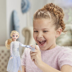 Disney Frozen Magical Discovery Elsa Doll with Lights and Sounds, Toy for Kids Inspired by Disney's Frozen 2 Movie