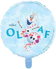 Disney Frozen Olaf Round Foil Balloon, Pack of 1