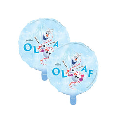 Disney Frozen Olaf Round Foil Balloon, Pack of 2