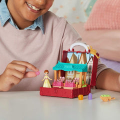 Disney Frozen Pop Adventures Village Set Pop-Up Playset with Handle, Including Anna Small Doll Inspired by Frozen 2 Movie