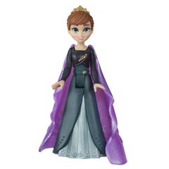 Disney Frozen Queen Anna Small Doll With Removable Cape Inspired by Frozen 2 Movie, Toy for Kids 3 and Up