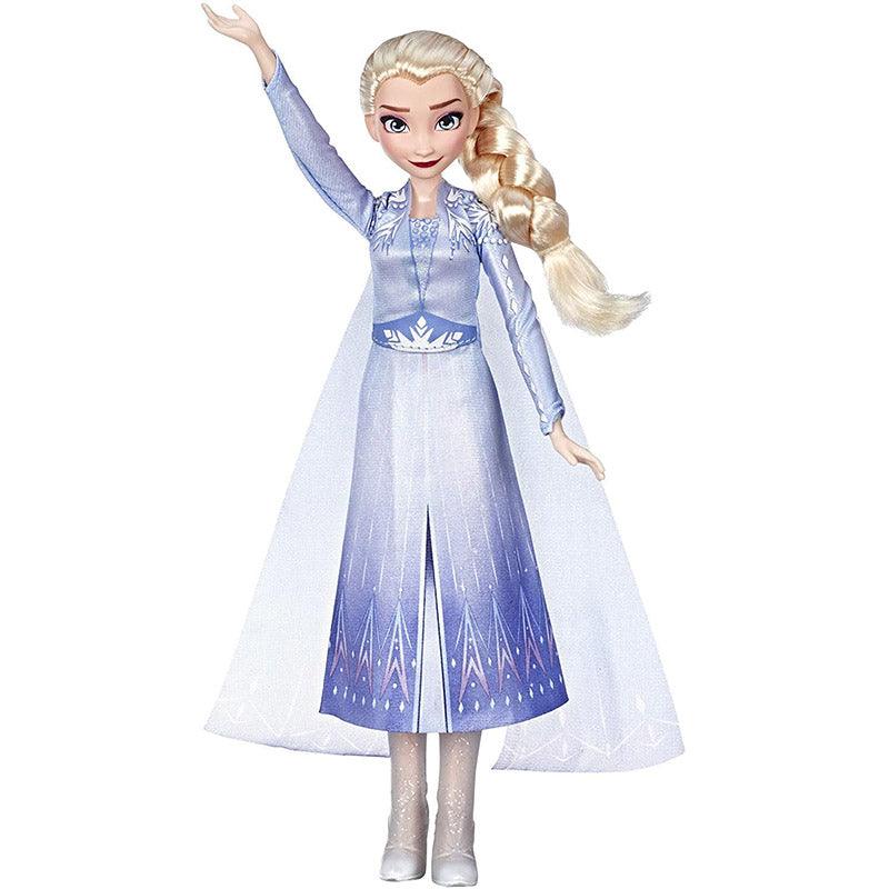 Disney Frozen Singing Elsa Fashion Doll with Music Wearing Blue Dress Inspired by The Frozen 2 Movie, Toy for Kids 3 Years & Up