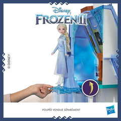 Disney Frozen Ultimate Arendelle Castle Playset Inspired by the Frozen 2 Movie, 5 Ft. Tall With Lights, Moving Balcony, and 7 Rooms with Accessories
