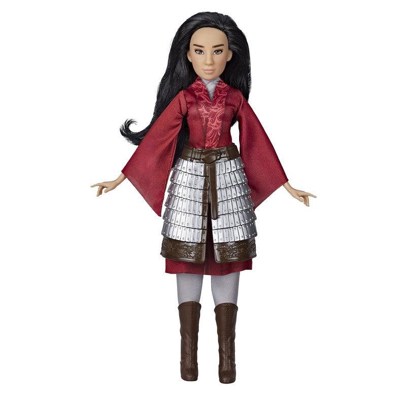 Disney Movie Mulan Inspired Fashion Doll with Skirt Armor, Shoes, Pants, Top, Toy for Kids and Collectors