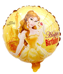 Disney Princess Beauty And The Beast Belle Round Foil Balloon, Pack of 1