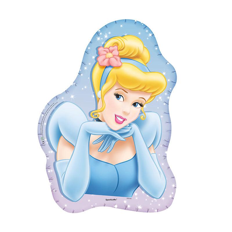 Disney Princess Cinderella Mini Cutout Foil Balloon, Pack of 1