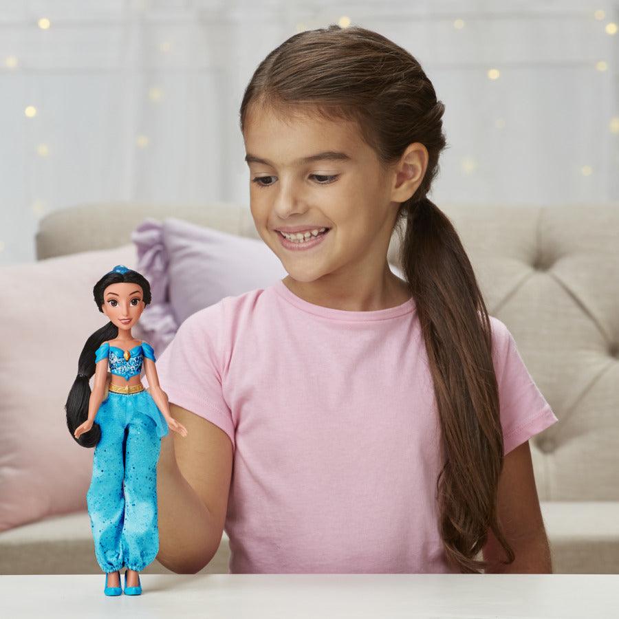 Disney Princess Royal Shimmer Jasmine Fashion doll, Toy Doll for 3 Year Old and Up