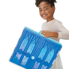 Disney's Frozen 2 Elsa's Fold and Go Ice Palace,Castle Playset with Olaf, Toy for Kids Ages 3 and Up (Dolls Not Included)