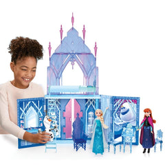 Disney's Frozen 2 Elsa's Fold and Go Ice Palace,Castle Playset with Olaf, Toy for Kids Ages 3 and Up (Dolls Not Included)