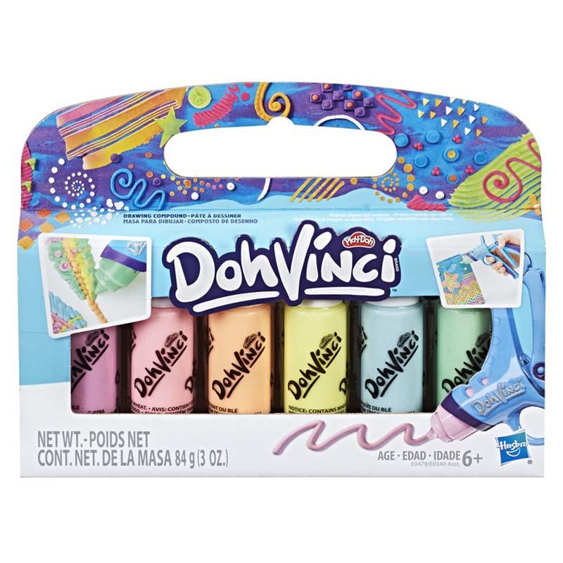 Play-Doh DohVinci Pastel 6-Pack of Drawing Compound by Play-Doh