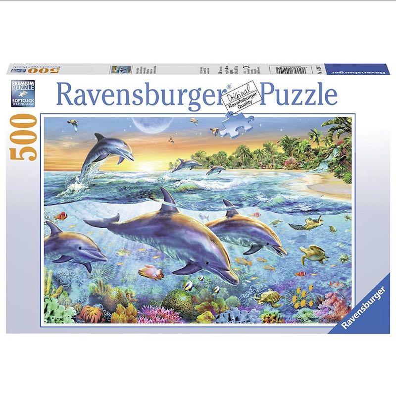 Dolphin Cove 500 Piece Puzzle