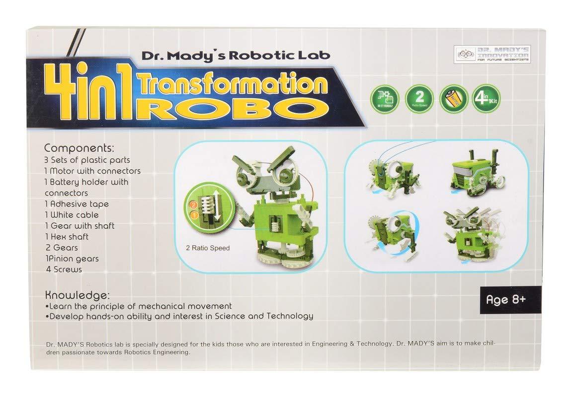 Dr. Mady 4 in 1 Transformation Robo