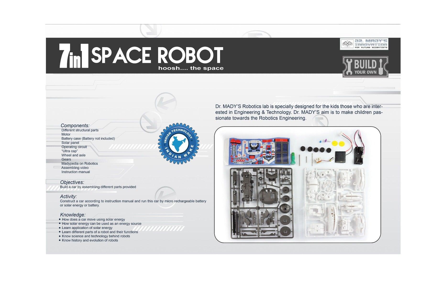 Dr. Mady 7 in 1 Space Robot