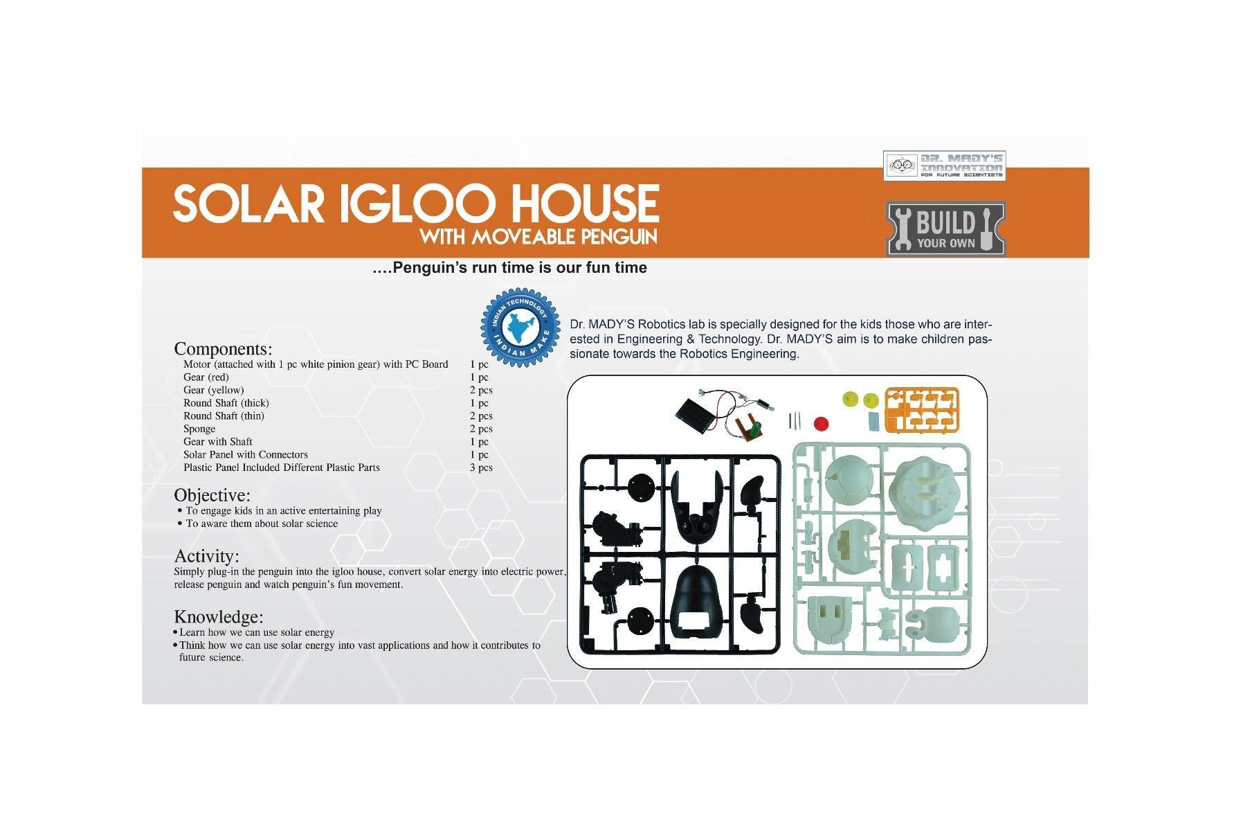 Dr. Mady Solar Igloo House With Penguin