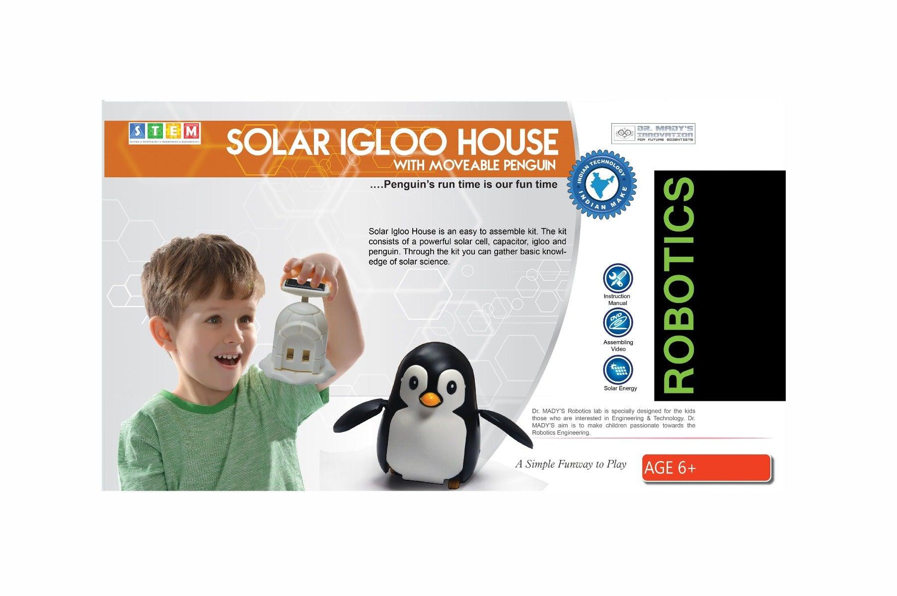 Dr. Mady Solar Igloo House With Penguin