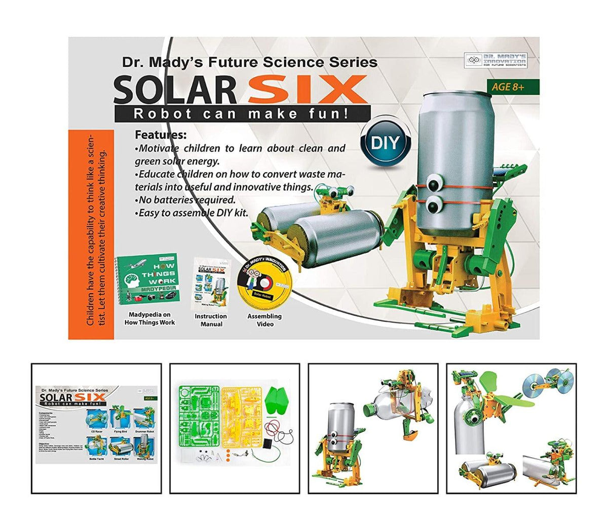 Dr. Mady Solar Six - Robot Can Make Fun